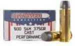 500 S&W 375 Grain Lead 20 Rounds ULTRAMAX Ammunition